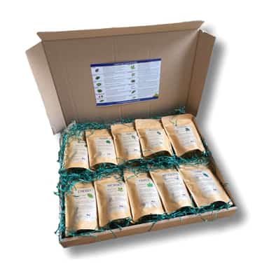 10 Flavour Smoking Wood Chips Gift Pack image 1