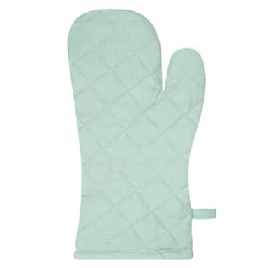 Green Coral Design Single Oven Mitt image 3