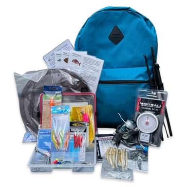 6pc Carbon Plus Travel Sea Fishing Starter Kit image 1