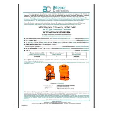 Plastimo Childs Lifejacket - 100N image 7