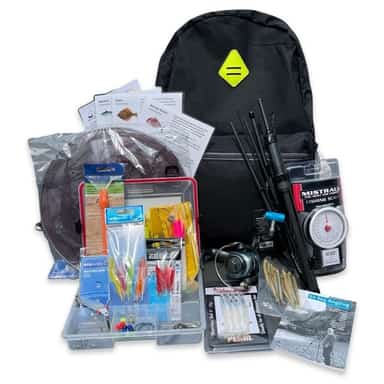 6pc Carbon Plus Travel Sea Fishing Starter Kit image 5