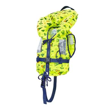 Plastimo Childs Typhoon 100N Lifejacket - Lime Yellow image 3