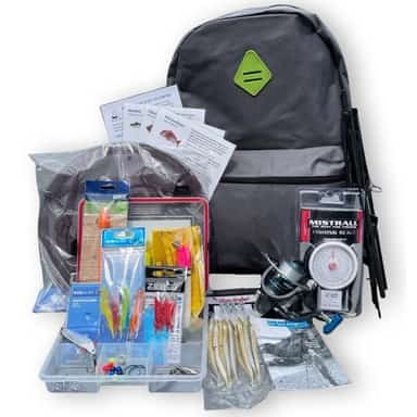 6pc Carbon Plus Travel Sea Fishing Starter Kit image 3