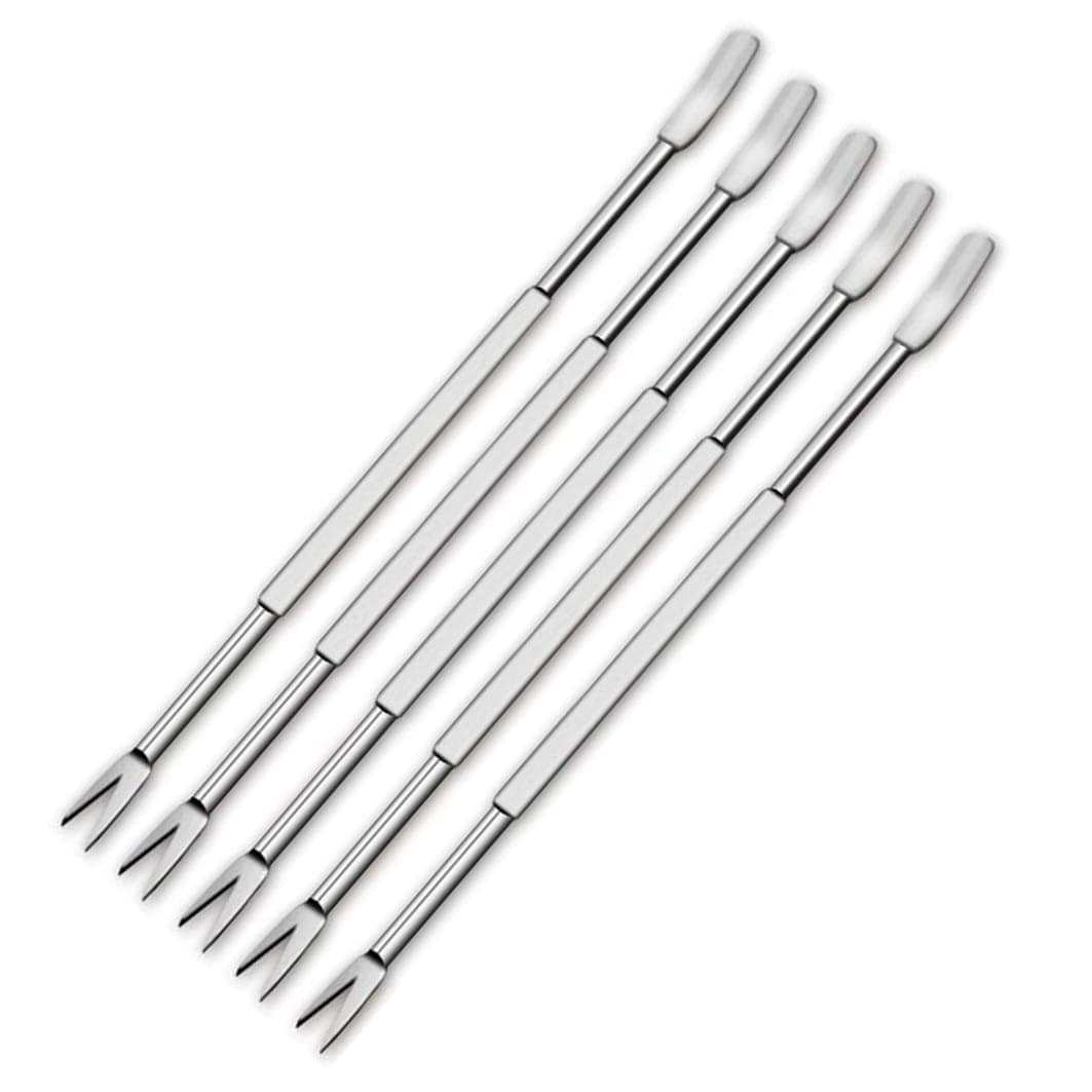 Stainless Steel Seafood Forks Set of 5