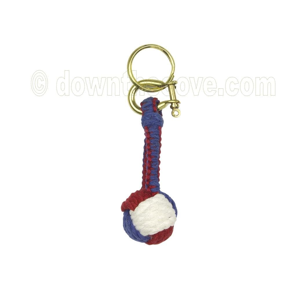 Monkey Fist Keyring - Tri Colour