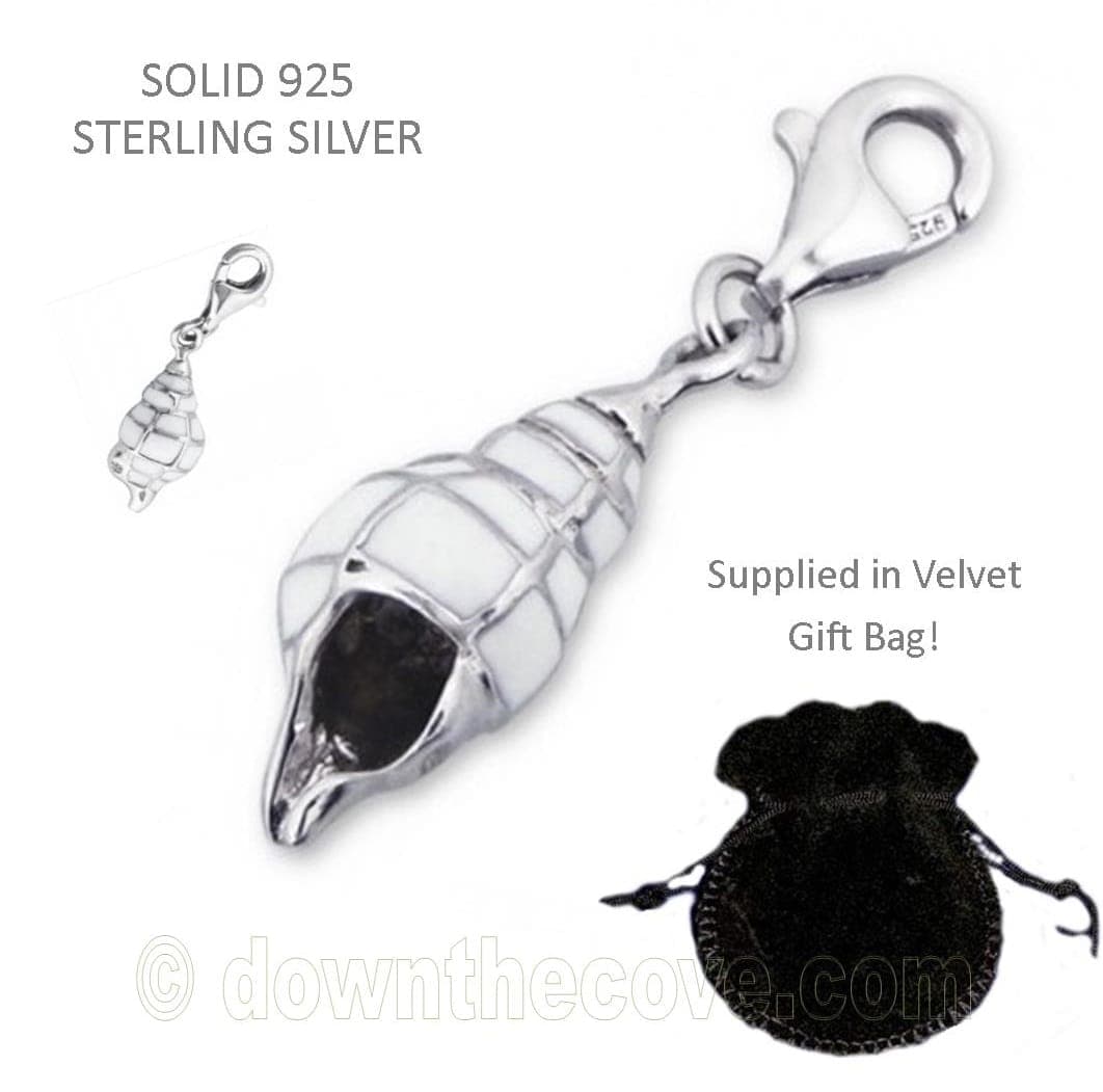 Silver Conch Charm product image 1