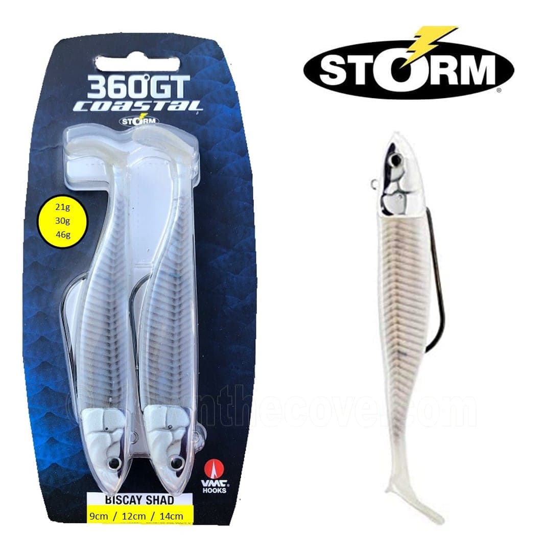 Storm 360GT Coastal Biscay Shad - Pearl White Sandeel product image 1