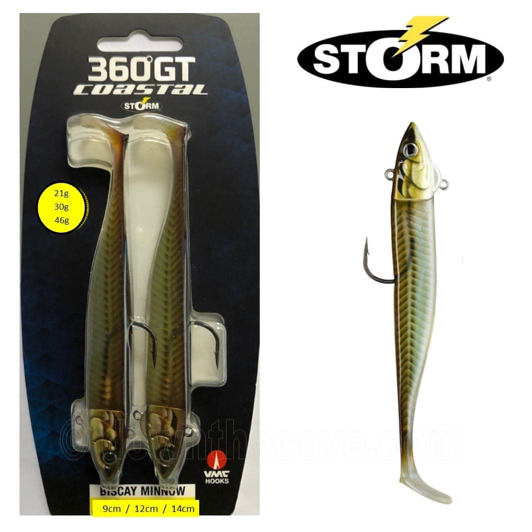 Storm 360GT Coastal Biscay Minnow Sandeel - Long Cast Lure