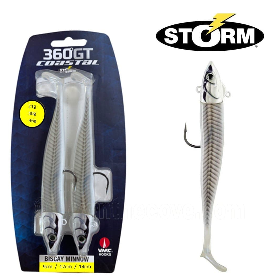 Storm 360GT Coastal Biscay Minnow - White Pearl Sandeel product image 1