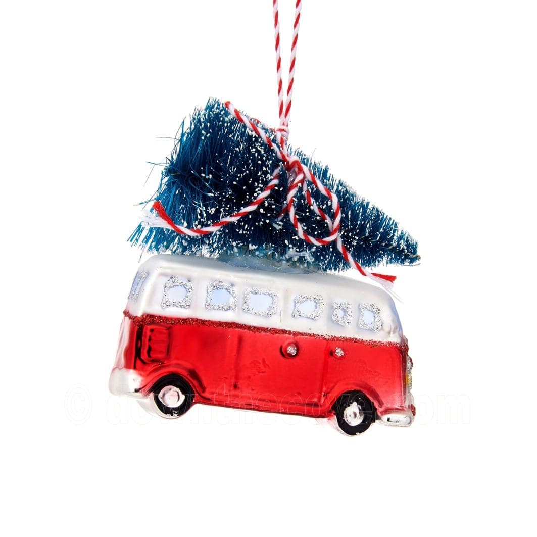 Camper Van with Tree Bauble