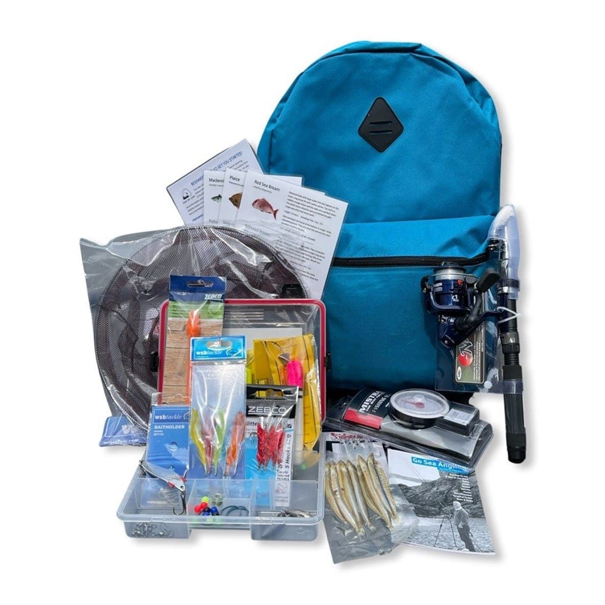 Telescopic Plus Travel Fishing Kit - Blue product image 1