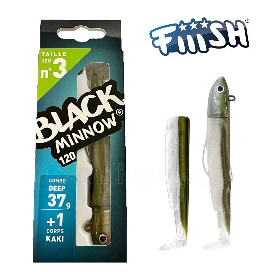Black Minnow 120 Combo Deep 37g - Khaki product image 1