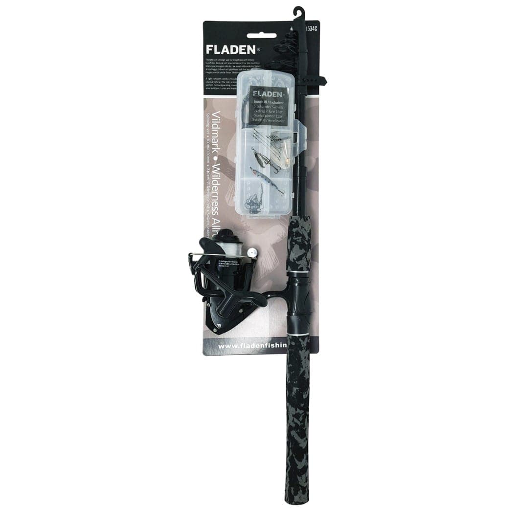 Fladen Camo Allround Tele Rod & Reel Combo product image 1