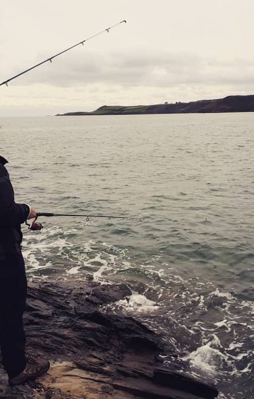 Fishing from a Beach Headland
