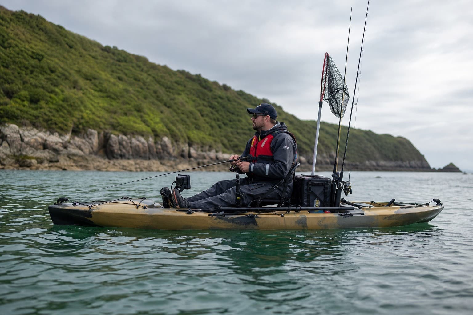Fishing from a Kayak
